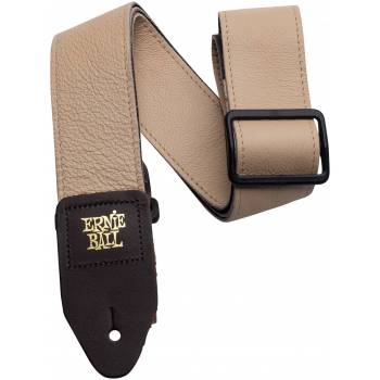 ERNIE BALL 4136 Leather Tan - Ремень для гитары ~ Серия Leather