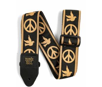 ERNIE BALL 4613 Jacquard Peace Love - Ремень для гитары ~ Серия Jacquard