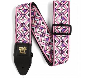 ERNIE BALL 4658 Jacquard Kaleidoscope Pink - Ремень для гитары ~ Серия Jacquard