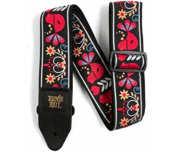 ERNIE BALL 4667 Jacquard Redbird Rising - Ремень для гитары ~ Серия Jacquard