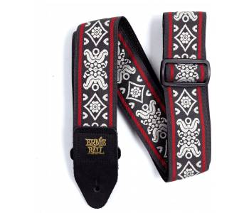 ERNIE BALL 4669 Jacquard Blackjack Red - Ремень для гитары ~ Серия Jacquard