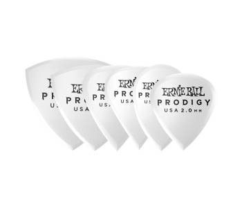 ERNIE BALL 9343 Prodigy White - Набор медиаторов ERNIE BALL 9343 Prodigy White - Набор медиаторов