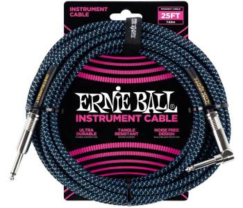 ERNIE BALL 6060, 7.62м - Инструментальный кабель ERNIE BALL 6060, 7.62м - Инструментальный кабель
