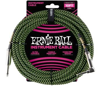 ERNIE BALL 6077, 3.05м - Инструментальный кабель