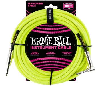 ERNIE BALL 6080, 3.05м - Инструментальный кабель