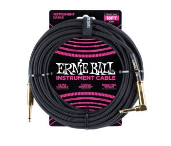 ERNIE BALL 6086, 5.49м - Инструментальный кабель