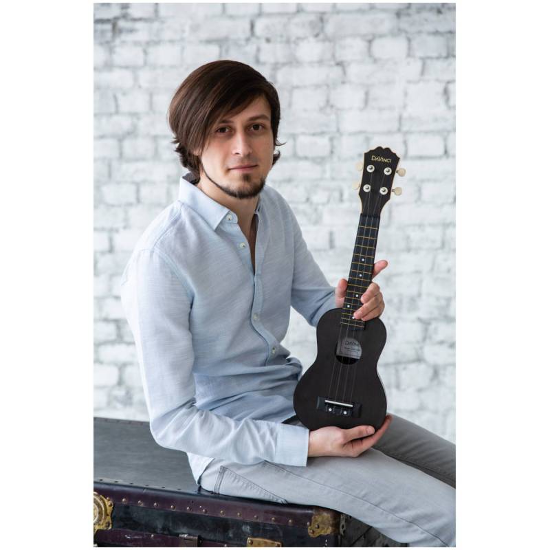 DAVINCI VINS-10 BK - Укулеле сопрано DAVINCI VINS-10 BK - Укулеле сопрано