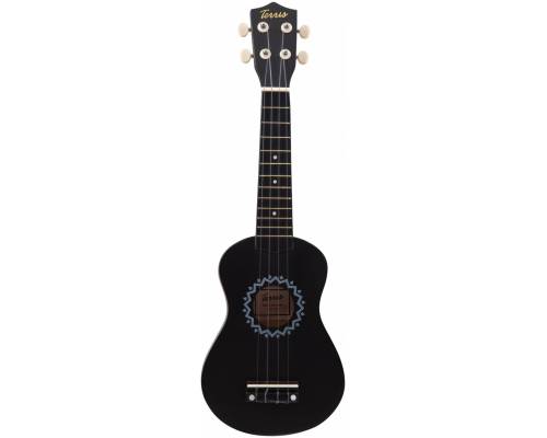 TERRIS JUS-11 BK - Укулеле сопрано ~ Серия Terris wooden