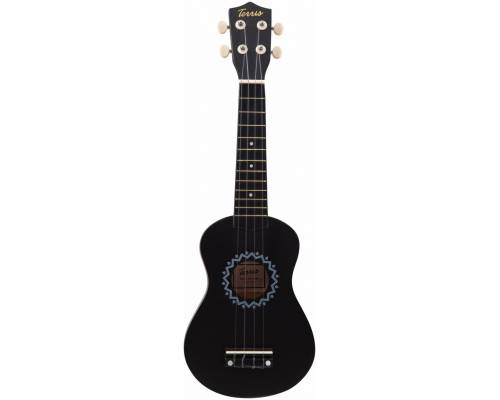 TERRIS JUS-11 BK - Укулеле сопрано ~ Серия Terris wooden