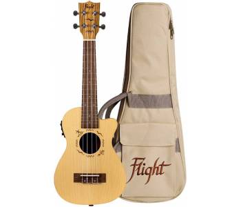 FLIGHT DUC328 CEQ SP/ZEB - Укулеле концерт ~ Серия Flight designer