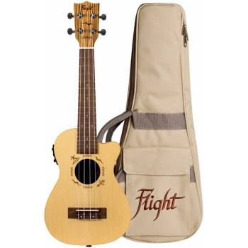 FLIGHT DUC328 CEQ SP/ZEB - Укулеле концерт ~ Серия Flight designer