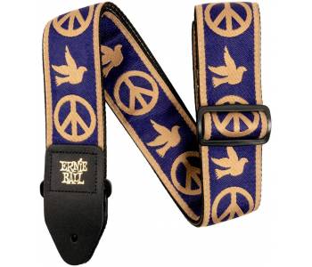 ERNIE BALL 4699 Jacquard Peace Love Dove - Ремень для гитары ~ Серия Jacquard