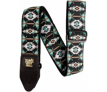 ERNIE BALL 5325 Jacquard Southwestern Turquoise - Ремень для гитары ~ Серия Jacquard