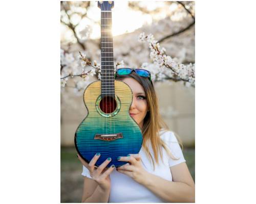 FLIGHT A10 FM Faded Blue - Укулеле тенор ~ Серия Flight anniversary