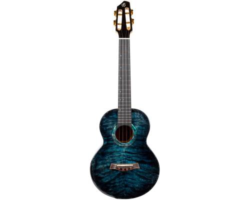 FLIGHT A10 QM Aqua Blue - Укулеле тенор ~ Серия Flight anniversary