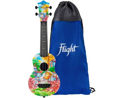 FLIGHT ULTRA S-42 Fat Cat - Укулеле сопрано ~ Серия Flight ultra