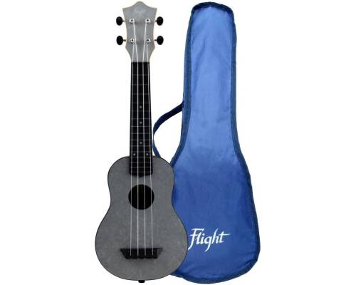 FLIGHT TUS-65 SILVER - Укулеле сопрано ~ Серия Flight travel
