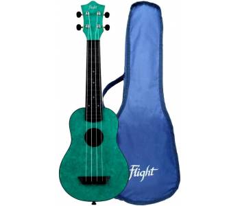 FLIGHT TUS-65 EMERALD - Укулеле сопрано ~ Серия Flight travel