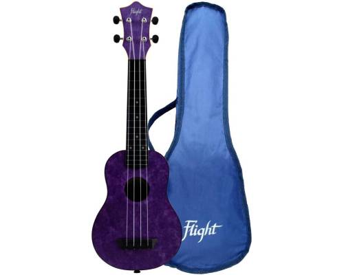 FLIGHT TUS-65 AMETHYST - Укулеле сопрано ~ Серия Flight travel