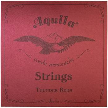AQUILA 168U - Струны для укулеле бас ~ Серия Aquila thunder-reds