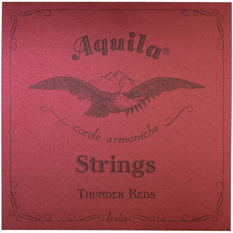 AQUILA 168U - Струны для укулеле бас ~ Серия Aquila thunder-reds