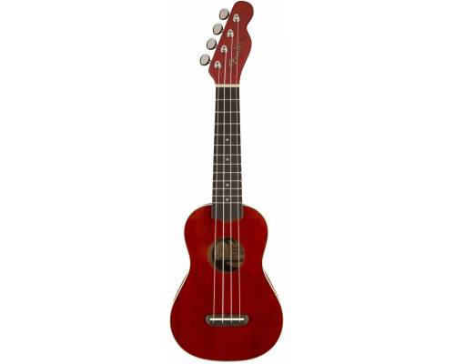 FENDER Ukulele VENICE Cherry - Укулеле сопрано