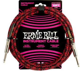 ERNIE BALL 6394, 3.05м - Инструментальный кабель