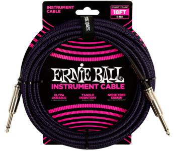 ERNIE BALL 6395, 5.49м - Инструментальный кабель