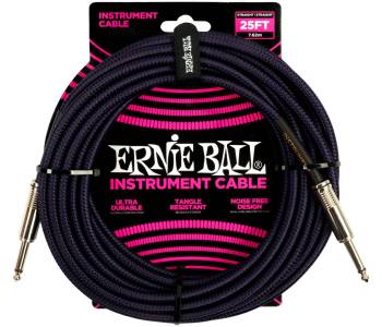 ERNIE BALL 6397, 7.62м - Инструментальный кабель