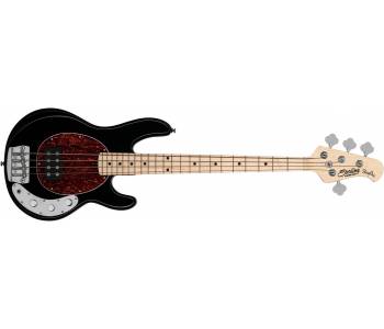 STERLING StingRay Short Scale Black - Бас-гитара 4 струны ~ Серия Sterling california premium
