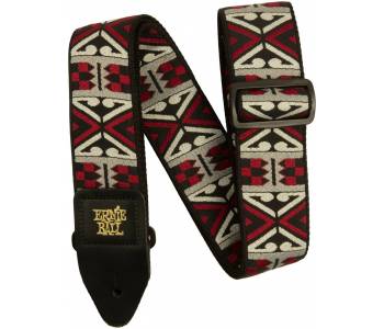 ERNIE BALL 5339 Jacquard Primal Red - Ремень для гитары ~ Серия Jacquard