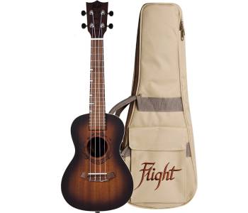 FLIGHT DUC380 AMBER - Укулеле концерт ~ Серия Flight gemstone