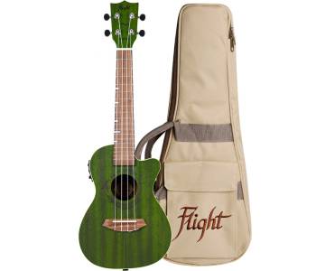 FLIGHT DUC380 CEQ JADE - Укулеле концерт ~ Серия Flight gemstone