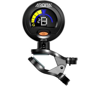 AROMA AT-11 BK - Тюнер хроматический AROMA AT-11 BK - Тюнер хроматический