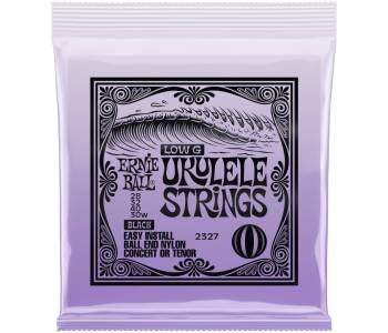 ERNIE BALL 2327 Ball end Black Nylon Wound G - Струны для укулеле