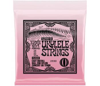 ERNIE BALL 2330 Ball end Clear Nylon Wound G - Струны для укулеле