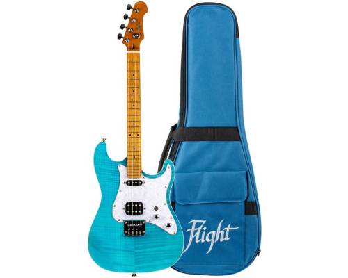 FLIGHT Pathfinder Baritone OBL - Электроукулеле баритон ~ Серия Flight rock