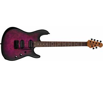 STERLING Jason Richardson Signature Cosmic Purple Burst - Электрогитара ~ Серия Sterling california premium