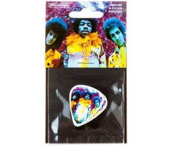 DUNLOP HENDRIX EXPERIENCED?- упак. 6 шт - Набор медиаторов