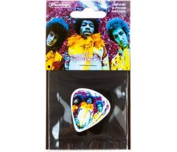 DUNLOP HENDRIX EXPERIENCED?- упак. 6 шт - Набор медиаторов