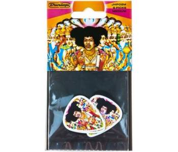 DUNLOP HENDRIX BOLD AS LOVE- упак. 6 шт - Набор медиаторов
