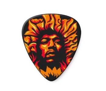 DUNLOP HENDRIX VOODOO FIRE- упак. 6 шт - Набор медиаторов