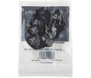 DUNLOP L10R060 PSYCHOBILLY-36/BG медиатор с картинкой 0,6мм - упак. 36...