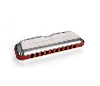 HOHNER Golden Melody C-major - Губная гармоника диатоническая ~ Серия Hohner golden melody