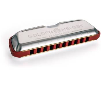 HOHNER Golden Melody C-major - Губная гармоника диатоническая ~ Серия Hohner golden melody HOHNER Golden Melody C-major - Губная гармоника диатоническая ~ Серия Hohner golden melody