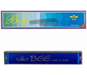 BEE DF24-1 BLUE - Губная гармоника тремоло