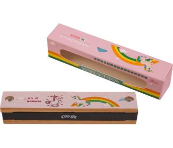 BEE DF16W PINK - Губная гармоника тремоло BEE DF16W PINK - Губная гармоника тремоло