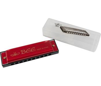 BEE DF10A-1 RED - Губная гармоника диатоническая