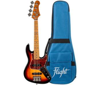 FLIGHT Mini JB SB - Бас-гитара уменьшенная ~ Серия Flight rock FLIGHT Mini JB SB - Бас-гитара уменьшенная ~ Серия Flight rock
