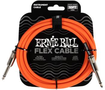 ERNIE BALL 6416, 3м - Инструментальный кабель ERNIE BALL 6416, 3м - Инструментальный кабель